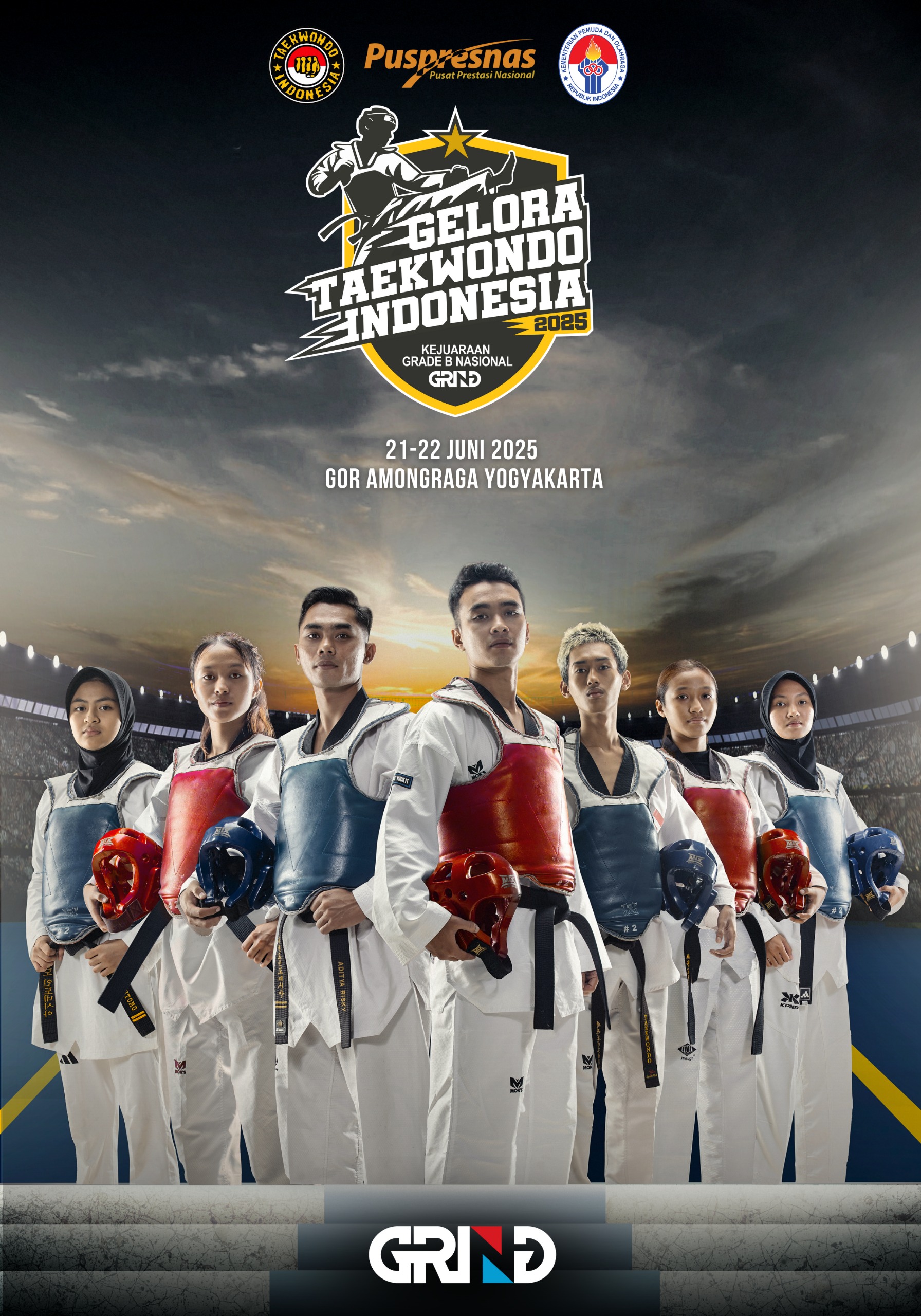 Panggung Juara Taekwondo Indonesia Taekwondo Indonesia Dojang ak47andongtc